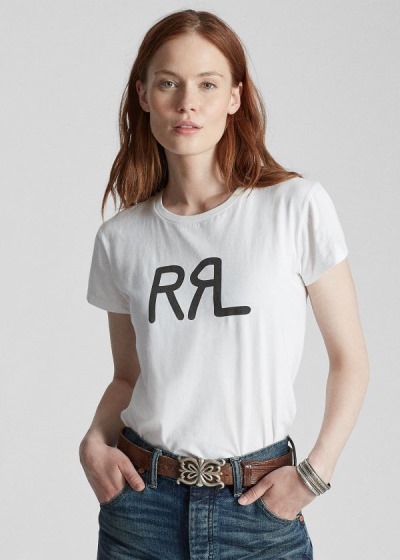 Women's Ralph Lauren Cotton Jersey Graphic T Shirts | 956783XUK